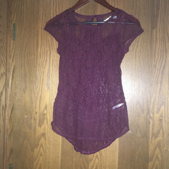 🔵 3 for 20 🔵 Maurice’s Lace Top - Picture 2 of 5